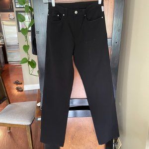 Versace Jeans Couture Black Jeans sz 31 45, Sz 6? Italy